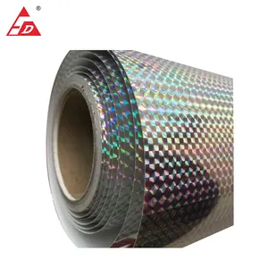 Hologram Shrink Printing PVC Holographic Label Sticker Laser Film In Sheet/roll