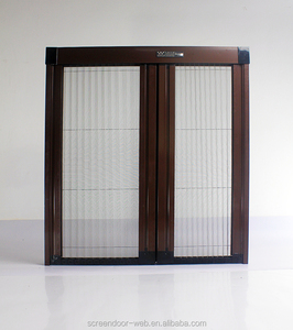 Wholesale Aluminum Retractable Mesh Plisse Insect <strong>Screen</strong> <strong>Door</strong> - Product Image 6