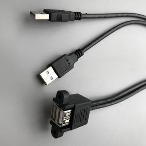 带锁的优质10厘米短d微型usb 2.0电缆 - Product Image 4