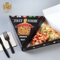 Niedrigen Preis Dreieck Form Zum Mitnehmen Pizza Papier Verpackung Chinesische Fast-Food-Box