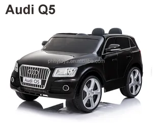 Çocuklar çocuklar için oyuncak Araba Lisanslı Audi Q5 Pil Elektrikli Oyuncak Spor Uzaktan 12 V