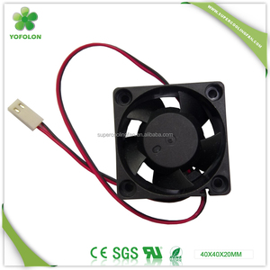 Yofolon mẫu miễn phí 40x40x20mm 8000rpm 12V DC <span class=keywords><strong>Fan</strong></span> 24V dòng chảy cao tiếng ồn thấp <span class=keywords><strong>4020</strong></span> DC trục quạt làm mát - Product Image 4
