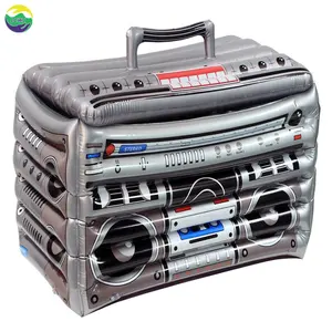 LC Promotional Inflatable Coolers For Parties Large Plastic Cooler Buffet Float Custom Size Cooler Boombox