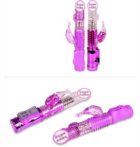 เซ็กซ์ทอยสำหรับผู้ใหญ่,ไวเบรเตอร์รูปกระต่ายหมุนได้ของเล่นกันน้ำสำหรับผู้หญิง - Product Image 3