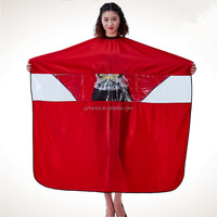 Fenêtre transparente EVA étanche pour téléphone portable, cape de barbier, design pour téléphone portable,