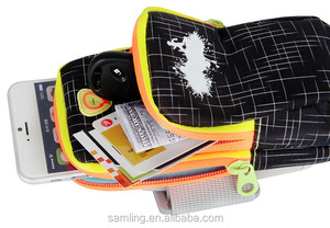 Alibaba Người Bán Hàng Tốt Nhất Sáng Tạo Unisex Vải Điện Thoại Di Động <span class=keywords><strong>Armband</strong></span> Túi cho <span class=keywords><strong>Ipod</strong></span> Nano 6 - Product Image 3