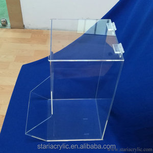 Прозрачный акриловый настенный диспенсер для перчаток - Product Image 4