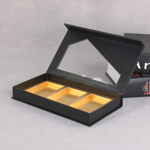 Custom Luxury Magnetic Gift Box with Clear Window for <strong>Wedding</strong> <strong>Chocolate</strong> and Sweet Packaging - Product Image 1