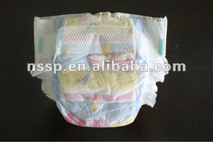 Nouvellement conception OEM marque couches de bébé à Guangzhou LB218 couche-culotte de bébé avec ruban - Product Image 3