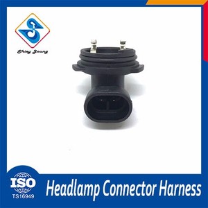 Made In Taiwan portalámparas h7 2 pin conector macho hembra conector del arnés de cableado de automóviles eléctricos - Product Image 2