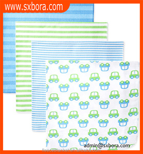 Chinois tissu usine <span class=keywords><strong>treillis</strong></span> et tartan, éléphants imprimé 4 Pack bébé Flanelle Couvertures - Product Image 1
