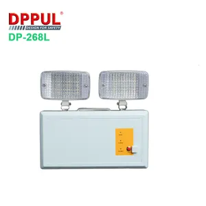 Wholesale Ni-cd Explosion Proof Rechargeable Waterproof Twinspot Lamp High Lumens Double Head Led Emergency Light