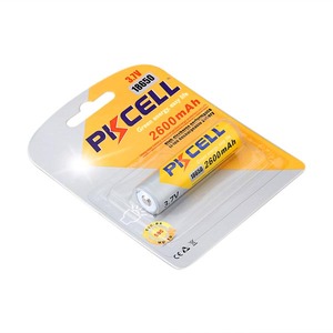 Comercio al por mayor <span class=keywords><strong>3</strong></span>.7 V Batería de Litio Recargable de 2600 mah de 18650 Celdas de Li-ion Baterías - Product Image 5