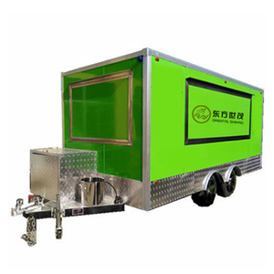 Calle móvil carrito de comida rápida churros remolque alimentos - Product Image 4