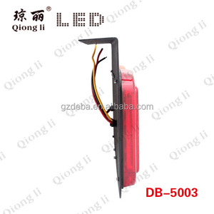 Oem phare arrière avec fer plate tail led lumière, 84 leds rouge / <span class=keywords><strong>orange</strong></span> led auto feu arriere - Product Image 4