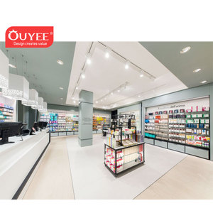 Comptoir de magasin médical moderne en MDF, équipement de <span class=keywords><strong>pharmacie</strong></span> - Product Image 5