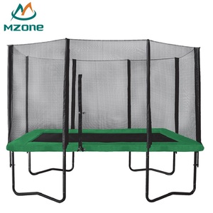 Mzone 8x12ft Cheap <strong>Rectangle</strong> <strong>Trampoline</strong> With Enclosure - Product Image 2