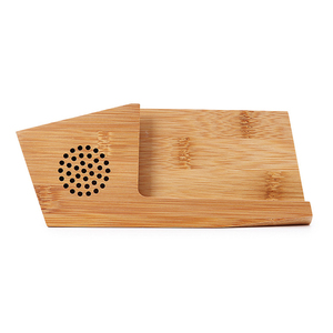 Suporte de mesa de madeira para celular, amplificador de som para <span class=keywords><strong>iphone</strong></span>