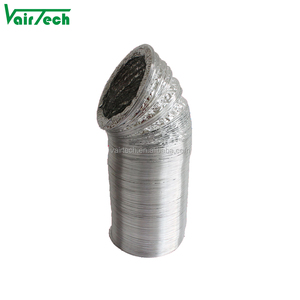 12-inch hai lớp nhôm lá linh hoạt ống dẫn không khí thiết kế hiện đại hệ thống HVAC cho nhà bếp thông gió và điều hòa không khí - Product Image 1