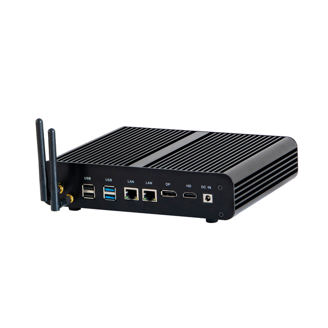 Cheap Gaming Computer Suppliers Win 10 Core I7 7560U DP HD 2LAN 4G Module Barebone Pc Gaming Desktop Pc