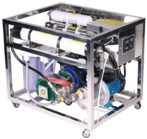 Portable Fully Automatic Sea Water Boat Desalinator <strong>RO</strong> <strong>Skid</strong> - Product Image 3