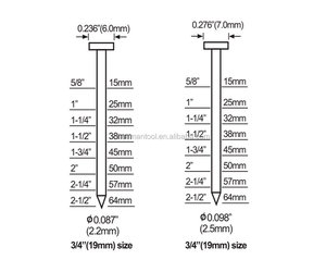 Pistola Neumática para Clavos <span class=keywords><strong>Freeman</strong></span> PCTN64, Calibre 14, 2 1/2 Pulgadas, de Uso Industrial, para Concreto, con 1 Año de Garantía - Product Image 6
