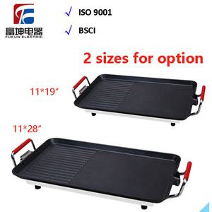 Aluminum Material Electric Teppanyaki <strong>Grill</strong> <strong>Pan</strong> - Product Image 1