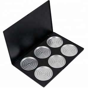 Hoge Kwaliteit <span class=keywords><strong>6</strong></span> Pannen Lege Niet Magnetische Make-Up Eyeshadow <span class=keywords><strong>Palette</strong></span>