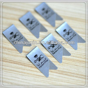 En acier inoxydable promotionnel imprimé papier Clips / marque trombones - Product Image 2