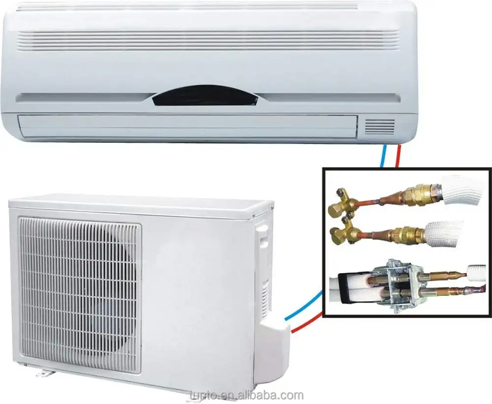 NEW Split unit solar powered mini air conditioner, off grid solar air conditioning 18000BTU