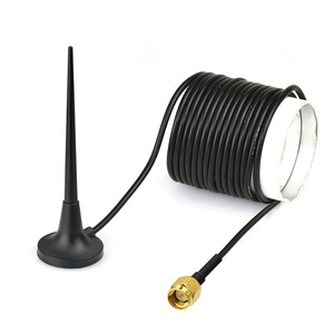 850/1900/900/1800/2100 MHz जीएसएम/<span class=keywords><strong>UMTS</strong></span>/<span class=keywords><strong>HSPA</strong></span>/सीडीएमए/<span class=keywords><strong>3g</strong></span> /4g चुंबकीय एंटीना SMA - Product Image 2