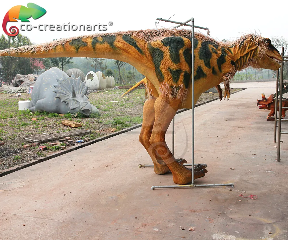 Kostum Dinosaurus T-rex Robot Berjalan Realistis