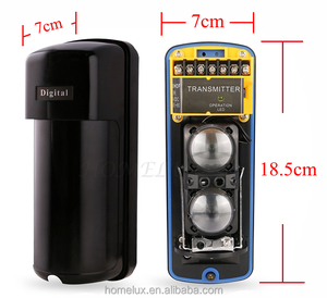 Sensor de fotos de haz láser infrarrojo activo Digital para patio de jardín, alarma de valla de seguridad - Product Image 2