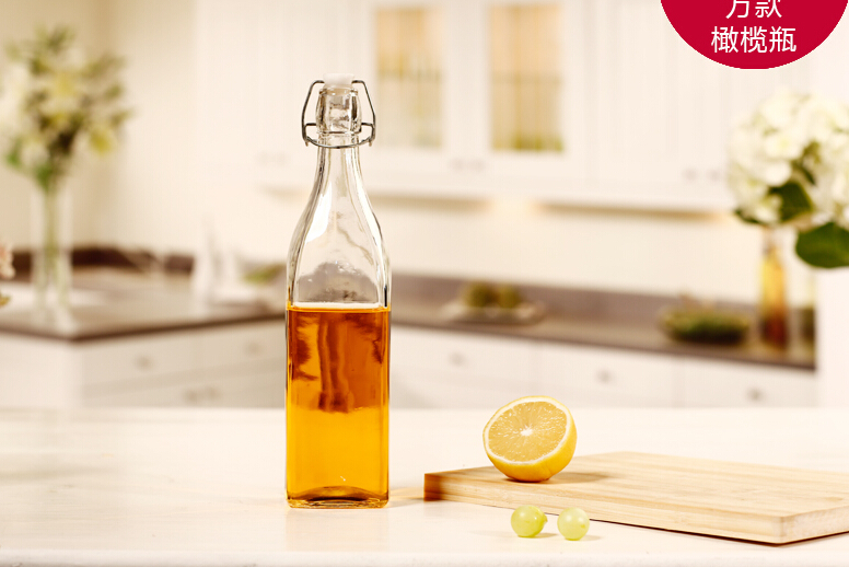 Haonai eco-friendly food grade grape tall glass wine bottle