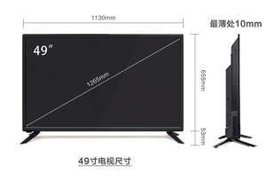 Fabricante de TV LCD de China Precio barato de fábrica al por mayor y TV de hotel de 32 " - 55" Uso de televisión Full HD TV LED de 49 pulgadas - Product Image 6