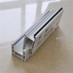 หน้าต่าง UPVC แบบกำหนดเองจากจีน ได้รับการรับรองมาตรฐาน CE  โปรไฟล์พลาสติก PVC โปรไฟล์โครงหน้าต่าง UPVC โปรไฟล์พลาสติกอัดขึ้นรูป - Product Image 5