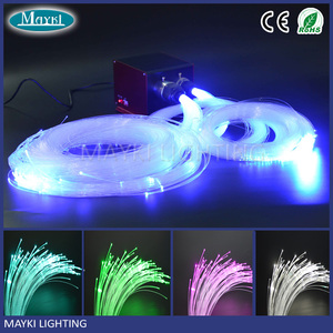 Estrella de Fibra Óptica Profesional con Motor de Luz LED LEK-432, Rueda de Colores Brillantes, 600 Piezas de Estrellas de Tamaños Variados - Product Image 4