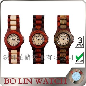 100% de la venta caliente nuevo reloj de madera natural mejor diseño precio barato ecológico reloj de pulsera de la moda de bamb - Product Image 1