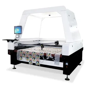 Pabrik Grosir Suku Cadang Jerman 150W Mesin Pemotong Laser Cnc untuk Kain Garmen