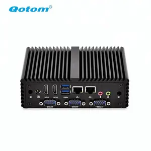 Qotom Q450P With 4 COM 2 Ethernet LAN X86 Win 10 Mini PC Core I5-4200U 2.6GHz Desktop Hardware MINI Computer