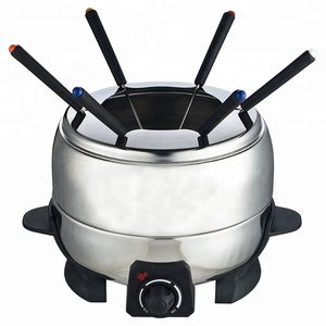 Mini chauffe-chocolat <span class=keywords><strong>en</strong></span> acier inoxydable et <span class=keywords><strong>fonte</strong></span> pour <span class=keywords><strong>fondue</strong></span> de viande et de fête - Product Image 4