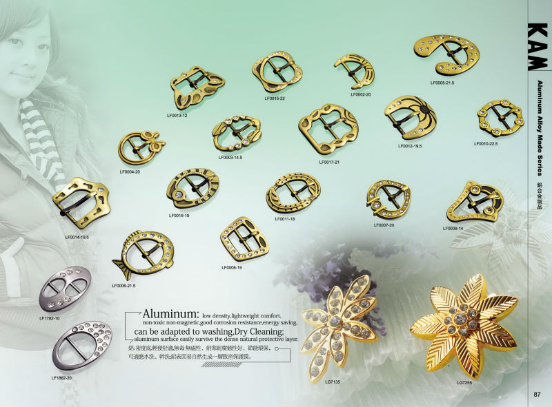 Пряжка из алюминиевого сплава