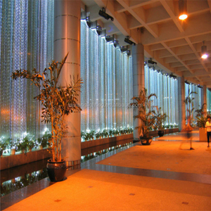 Ristorante decorazione della parete di <span class=keywords><strong>vetro</strong></span> cortina fatta da plastica illuminazione a fiber ottiche - Product Image 3