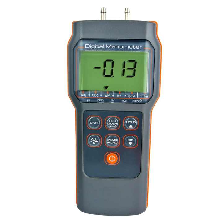 Digital Economic Manometer / 15.000psi Gauge & Differential Pressure