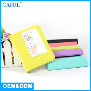 Caiul 20 pagine <span class=keywords><strong>Album</strong></span> di <span class=keywords><strong>foto</strong></span> per bambini da 3 pollici libro di plastica con Design colorato in PVC caratteristiche di protezione Fujifilm Instax pellicola per fotocamera - Product Image 3