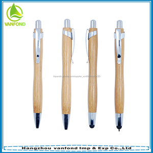 Promocional de alta calidad eco friendly <span class=keywords><strong>bamboo</strong></span> bolígrafo y lápiz juego - Product Image 1