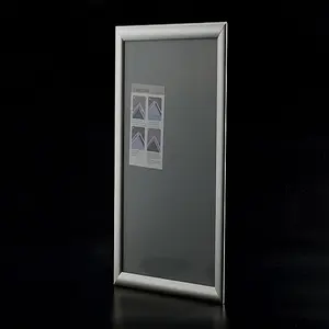 Teken Poster Frame foto flexibele aluminium snap frame voor foto of teken houder tafel top frame aangepaste grootte