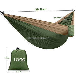 Wuqi — <span class=keywords><strong>hamac</strong></span> parachute portable en tissu nylon, balancelle d'extérieur pour adultes, lit-balançoire pour bébé, accessoire de camping, 210 - Product Image 2