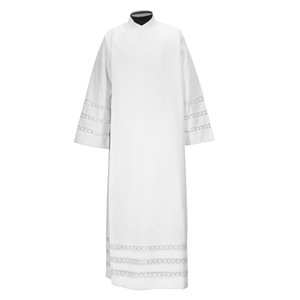 Vente en gros d'ales de cérémonie 100% coton avec dentelle - Product Image 3