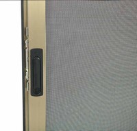 Remolque de Windows/ventana de la casa de diseño de la parrilla/puerta corredera de aluminio con rejilla
